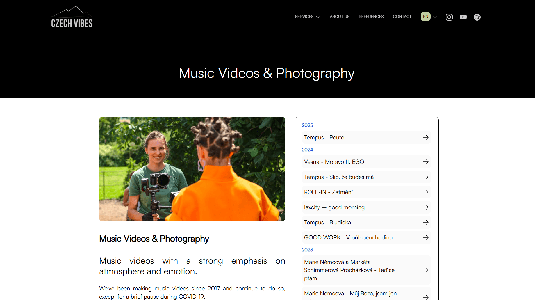 CzechVibes Travel Site screenshot 3