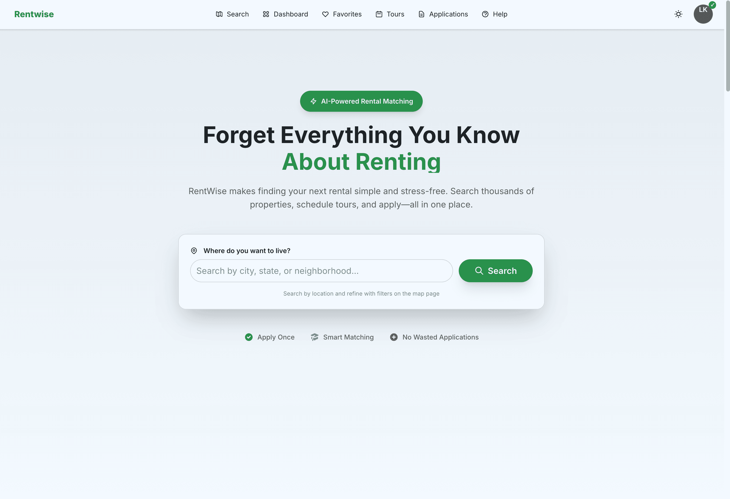 RentWise — Rental Qualification Platform preview
