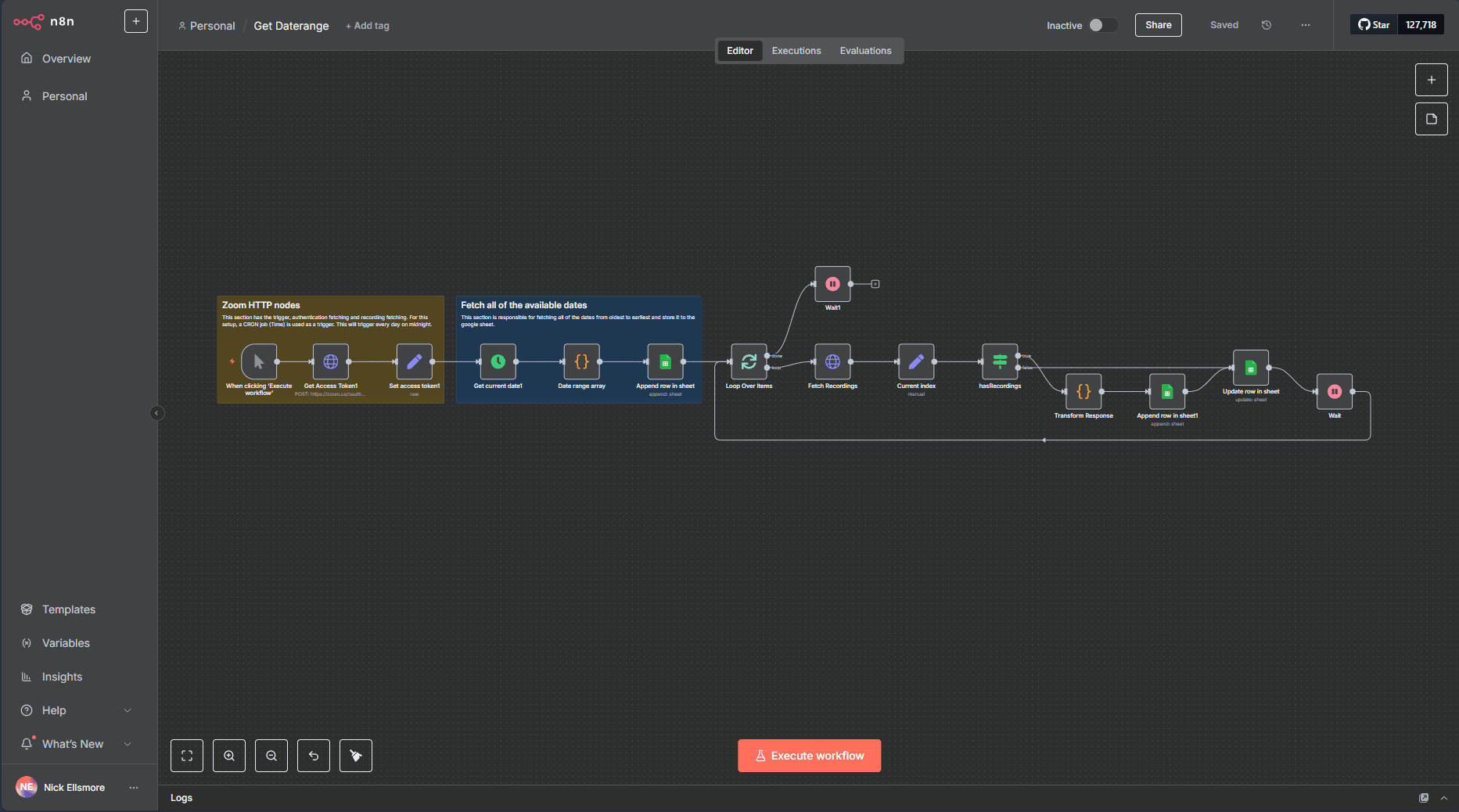 Zoom to YouTube Upload Pipeline screenshot 1